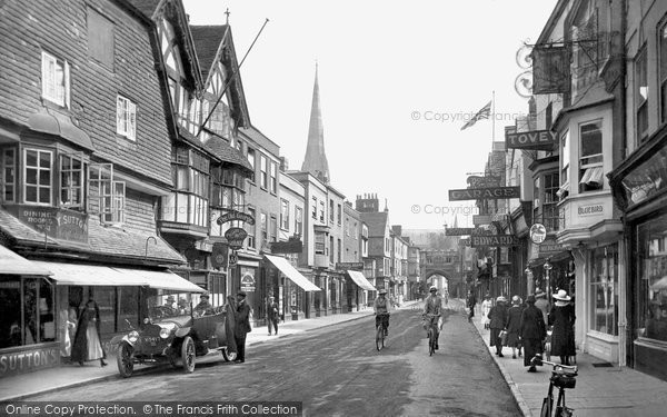 Photo of Salisbury, High Street 1919