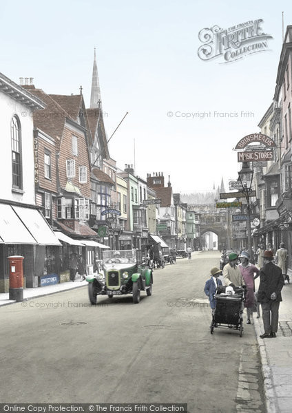 Photo of Salisbury, High Street 1928