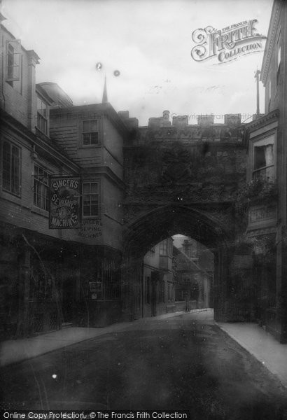 Photo of Salisbury, High Street Gate 1887