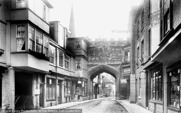 Photo of Salisbury, High Street Gate 1894