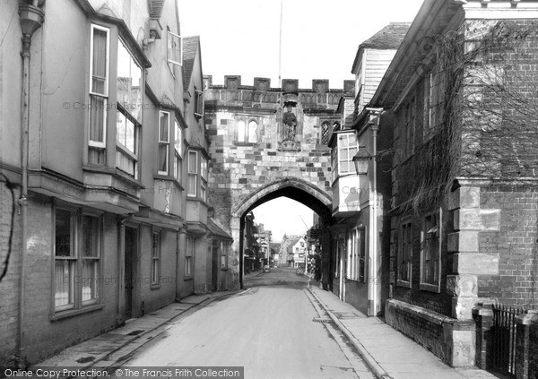 Photo of Salisbury, High Street Gate c.1950