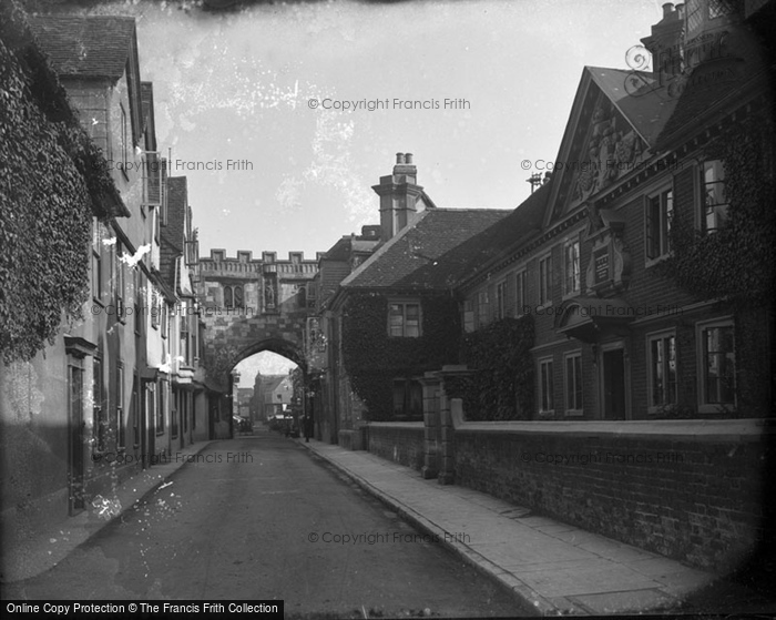 Photo of Salisbury, High Street Gate From Cathedral Close c.1900
