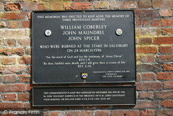 Martyr's Plaque 2004, Salisbury