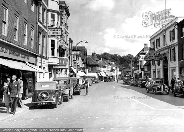 Photo of Salisbury, Milford Street c.1950