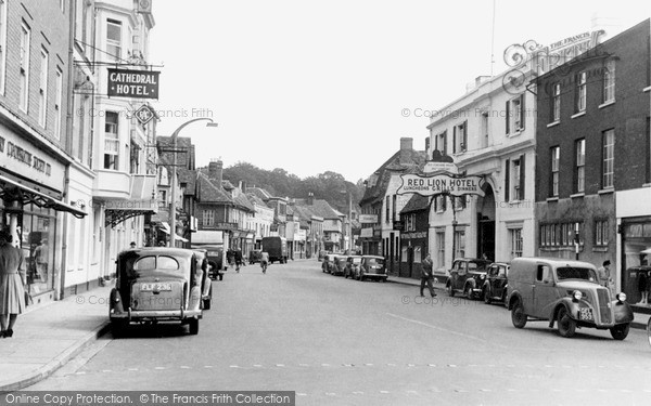 Photo of Salisbury, Milford Street c.1950
