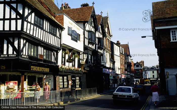 Photo of Salisbury, Minster Street c.1996