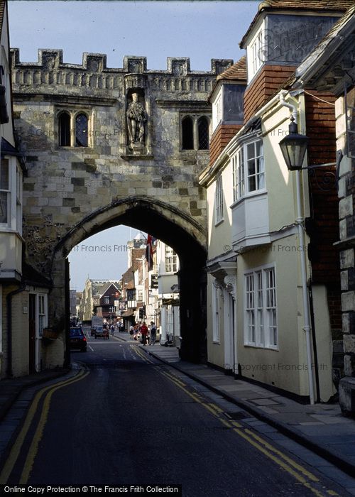 Photo of Salisbury, North Gate, Cathedral Gate c.1995
