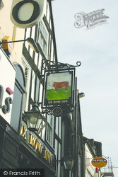 Ox Row Inn Sign 2004, Salisbury