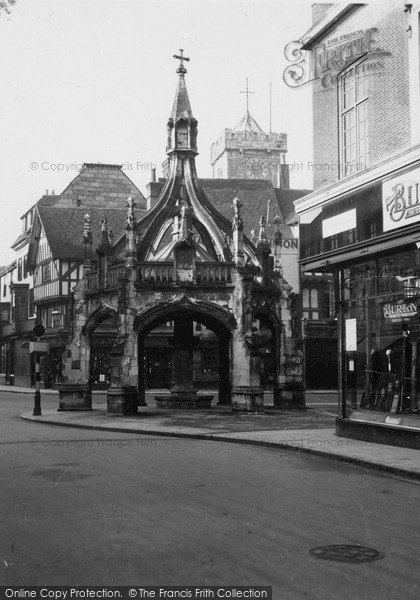 Photo of Salisbury, Poultry Cross c.1955