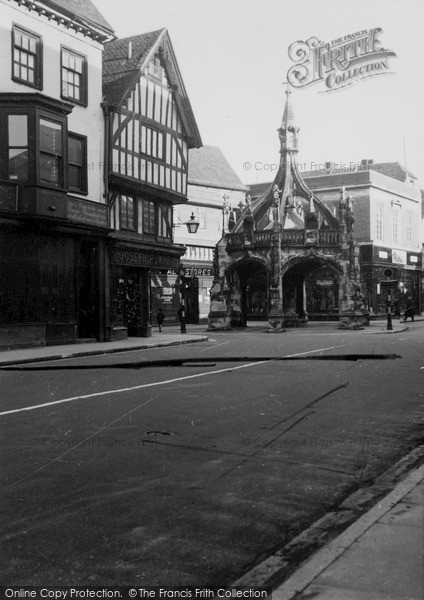 Photo of Salisbury, Poultry Cross c.1955