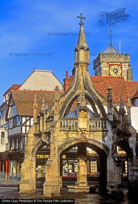 Photo of Salisbury, Poultry Cross c.1990