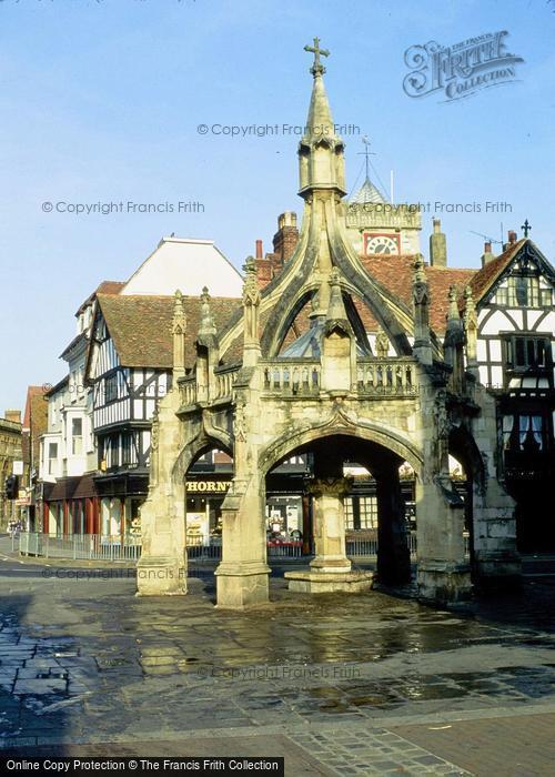 Photo of Salisbury, Poultry Cross, Silver Street And Minster Street c.1990