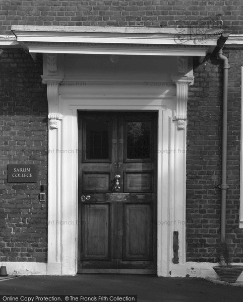 Photo of Salisbury, Sarum College Doorway 2004