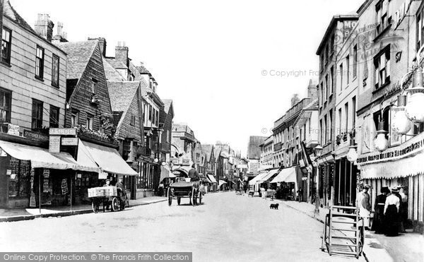 Photo of Salisbury, Silver Street 1906
