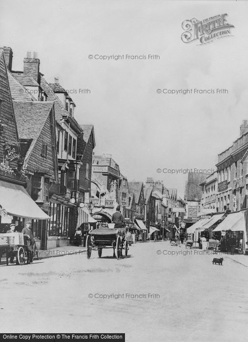 Photo of Salisbury, Silver Street 1906