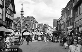 Salisbury, Silver Street c1955