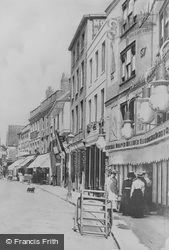 Silver Street Shops 1906, Salisbury