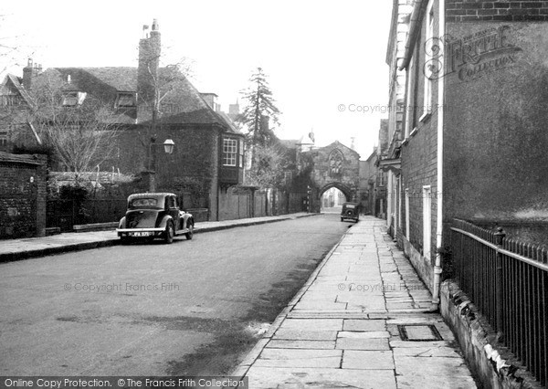 Photo of Salisbury, St Ann's Gate c.1950