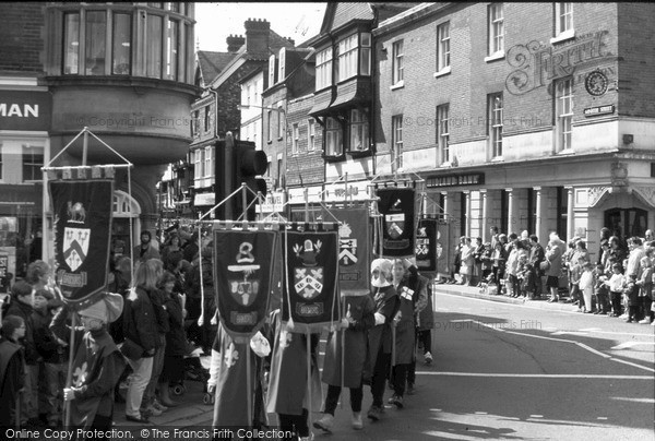 Photo of Salisbury, St George's Day Procession c.1990