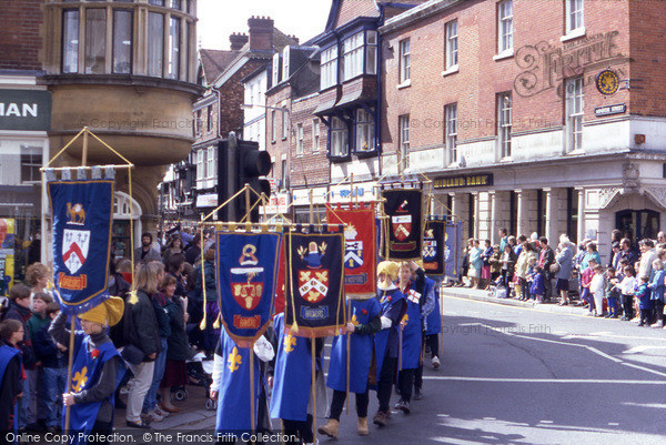 Photo of Salisbury, St George's Day Procession c.1990
