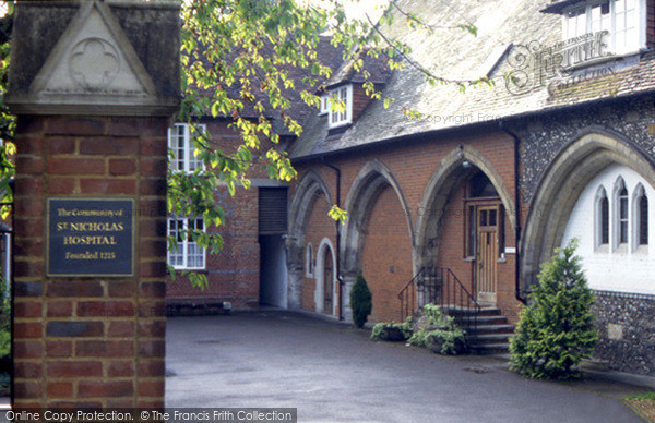 Photo of Salisbury, St Nicholas's Hospital 2001