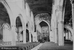St Thomas' Church Interior 1887, Salisbury