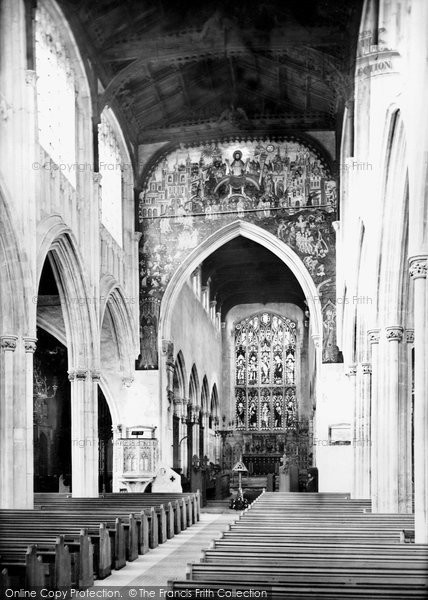 Photo of Salisbury, St Thomas' Church, The Interior 1887
