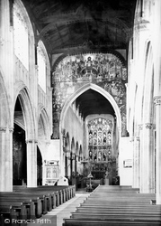 St Thomas' Church, The Interior 1887, Salisbury