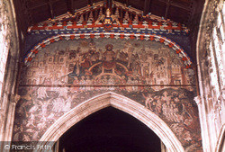 St Thomas's Church, Doom Painting c.1990, Salisbury