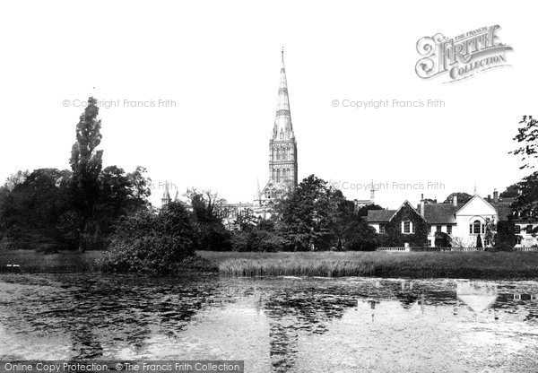Photo of Salisbury, The Cathedral And Palace 1887