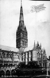 The Cathedral c.1872, Salisbury