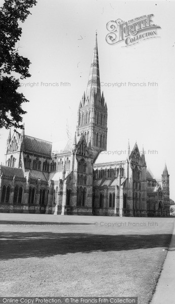 Photo of Salisbury, The Cathedral c.1955