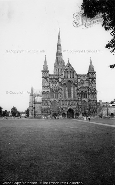 Photo of Salisbury, The Cathedral c.1955