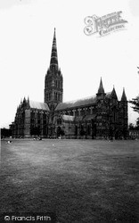 The Cathedral c.1955, Salisbury