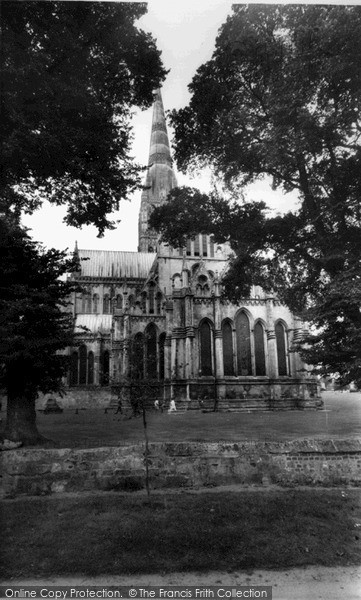 Photo of Salisbury, The Cathedral c.1955