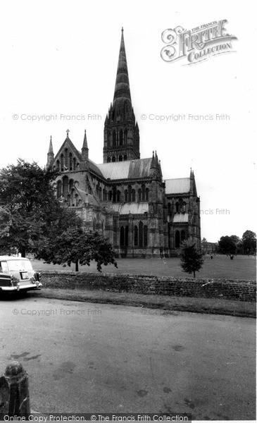 Photo of Salisbury, The Cathedral c.1955