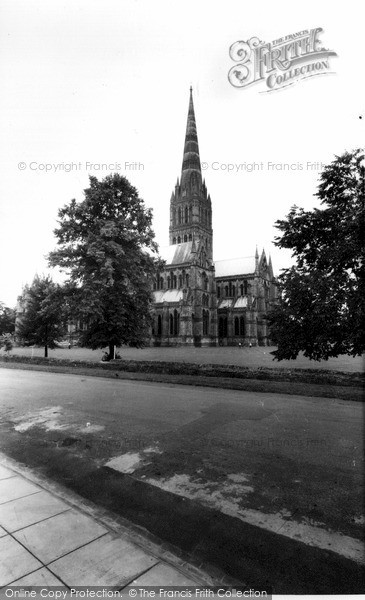 Photo of Salisbury, The Cathedral c.1955