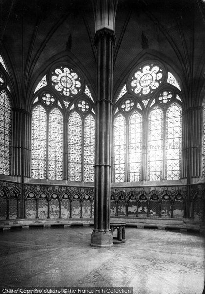 Photo of Salisbury, The Cathedral, Chapter House 1887