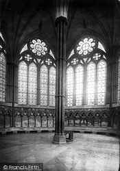The Cathedral, Chapter House 1887, Salisbury