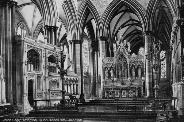 Photo of Salisbury, The Cathedral, Choir East 1887