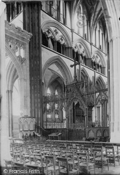 The Cathedral, Choir Screen 1887, Salisbury