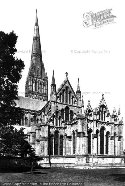 Photo of Salisbury, The Cathedral, East End 1887