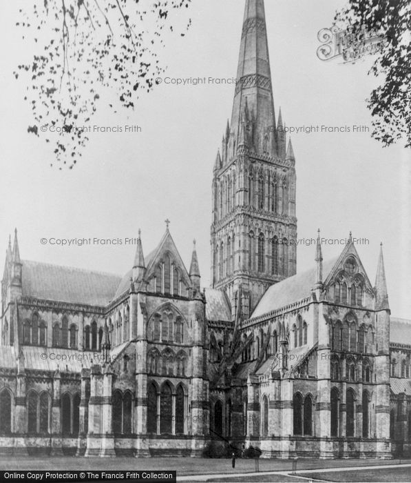Photo of Salisbury, The Cathedral, North East 1887
