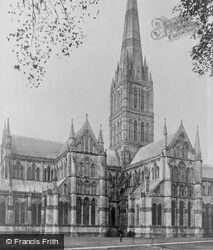 The Cathedral, North East 1887, Salisbury