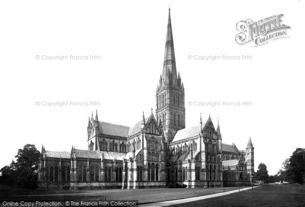 Photo of Salisbury, The Cathedral, North East 1887