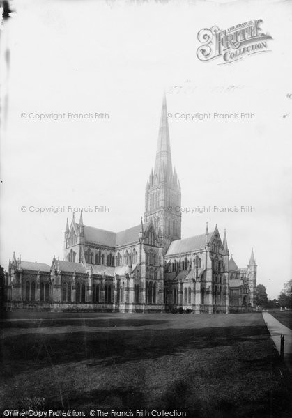 Photo of Salisbury, The Cathedral, North East 1887