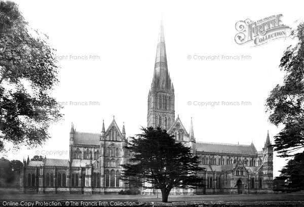 Photo of Salisbury, The Cathedral, North Side 1887