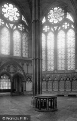 The Cathedral, The Chapter House 1887, Salisbury