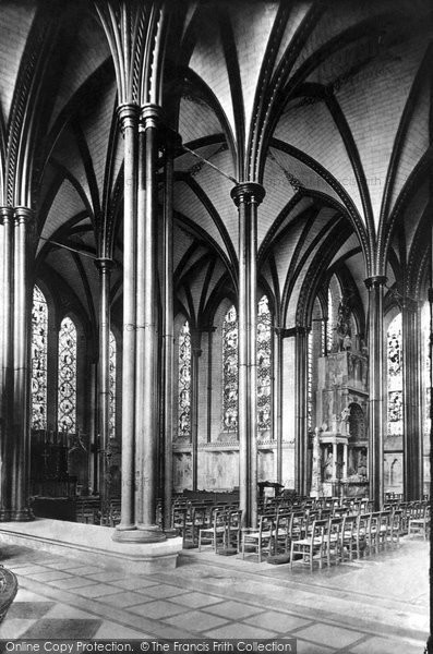 Photo of Salisbury, The Cathedral, The Lady Chapel 1887