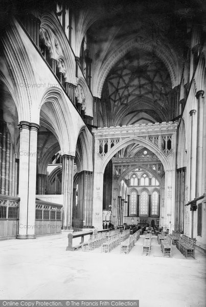 Photo of Salisbury, The Cathedral, Transept 1887